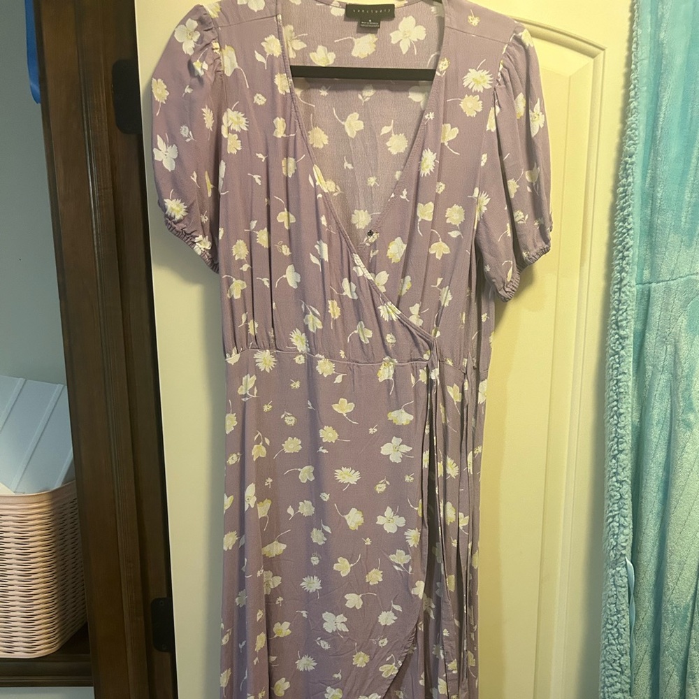 Sanctuary midi tie dress size 8!